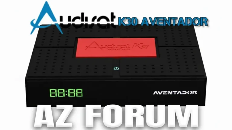 AudiSat K30 Atualização PATCH – 08/04/2026