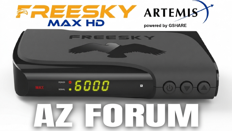 Freesky Max Atualização (Artemis) V344 – 08/09/2026
